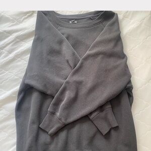 Charcoal Gray Crewneck Sweatshirt